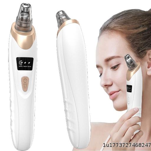 New blackhead suction device electric small bubble visualization pore cleaner for acne removal on the face