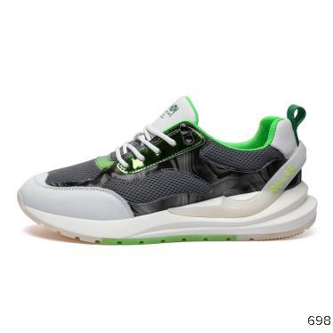 Casual shoes sports shoes men's first layer cowhide breathable