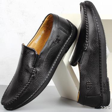 Autumn leather shoes men's leather casual men's shoes Korean version