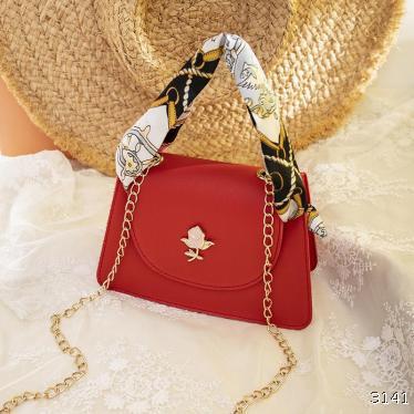 Fashion girl crossbody bag personality mini chain shoulder bag small square bag