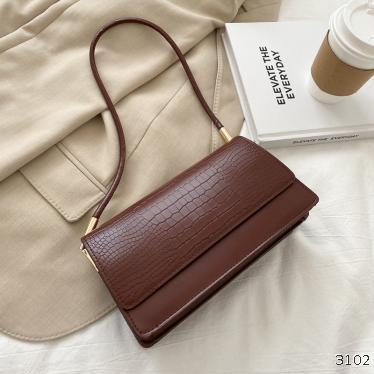 Hong Kong style vintage niche design underarm bag
