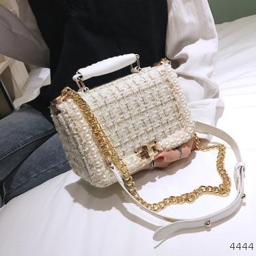 2022 spring new woolen small square bag
