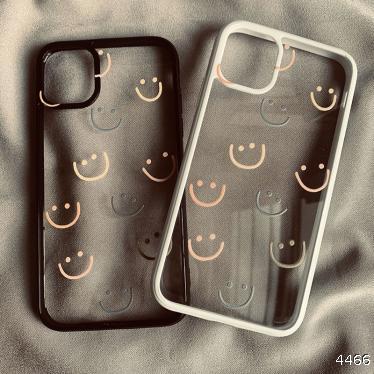  personalized smiling face Apple 11 / 12 / 13 promax mobile phone case iphone78plus transparent X / XSxr fall proof female