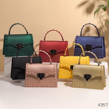 Color riveted hand bill of lading bag, single shoulder bag