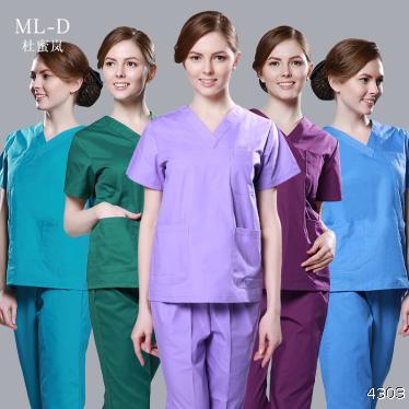 Surgical gown female cotton operating room clothes isolation clothing work clothes