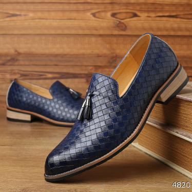  new men's casual bean shoes large lazy shoes one foot set single shoes tassel fashion versatile men's shoes
