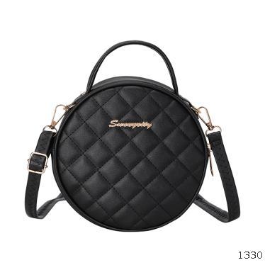 small round bag with Chain 