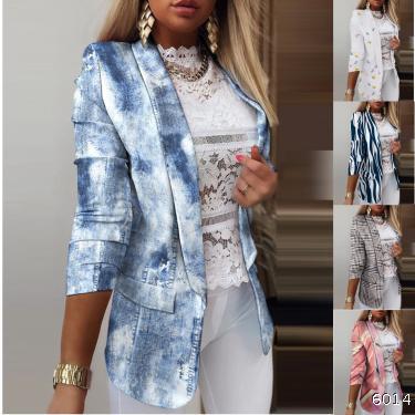  autumn and winter women's long sleeve Blazer coat