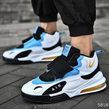 men's shoes autumn and winter plus cotton sneakers running shoes autumn air cushion shock absorption junior middle school students youth basketball shoes men