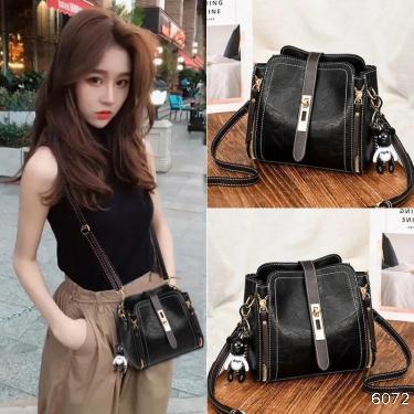  bag female messenger versatile 2022 new trendy Korean shoulder bag ins bucket bag large capacity women's handbag