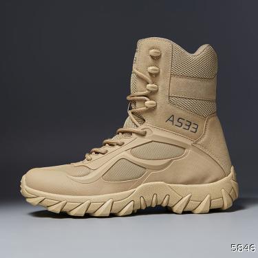  outdoor combat boot top layer cowhide men's boots super light soft soled mountaineering boots mountaineering shoes tourist shoes men