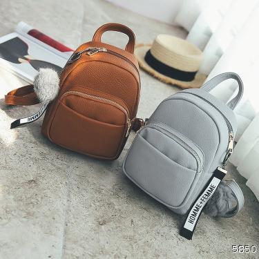  backpack women's Korean version trendy women's bag retro versatile small backpack