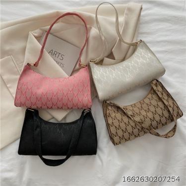  new autumn simple and popular women's bag, fashionable underarm bag, single shoulder bag