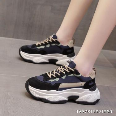 Genuine Leather Shoes Children 2022 New Popular Father's Shoes Women's Ins Super Hot Fashion Versatile Thick soled Casual Shoes Women's Shoes