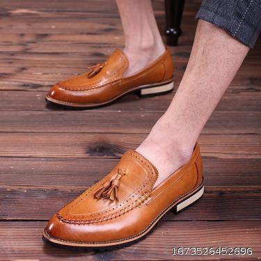 【size 39 available】Men's leather shoes