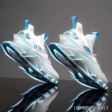 Men's shoes New trend Versatile sports shoes Men's breathable running men's casual shoes Blade net running shoes