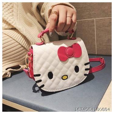 [Parent-child must-have] Women's bag Mini children's bag Girl's shoulder bag Princess messenger bag ktcat cartoon bag
