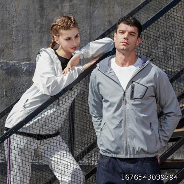 Autumn men's new style layering personalized pocket men's jacket casual men's jacket hooded jacket