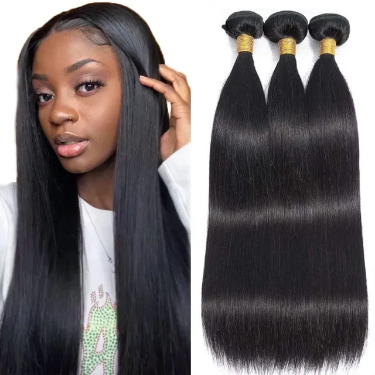 【Brazilian Hair 1 Bundles 12A】Ulike Virgin Brazilian Hair Straight  Bundles
