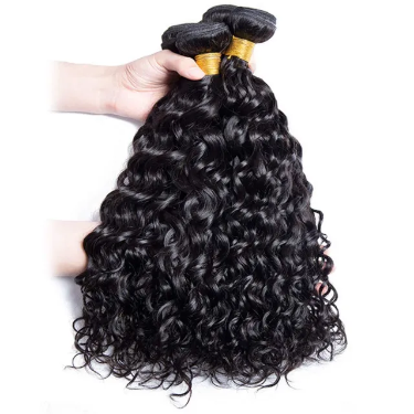 【Brazilian hair 1 Bundles 12A】Ulike Hair 1 Bundles/Lot Water Wave Unprocessed Brazilian hair 