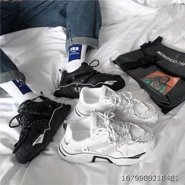 Men's Shoes Student Breathable Sports Shoes Men's Casual Korean Fashion Versatile Dad Shoes Men's Fashion Shoes
