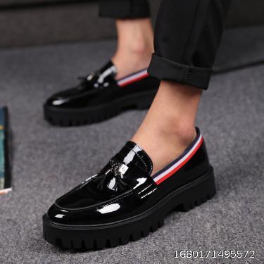 Summer New British Style Small Leather Shoes Casual Men's Shoes