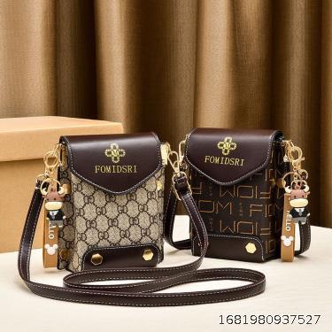 Ladies' Small Fresh Bag 2023 New Crossbody Bag for Mobile Phone Mini Change Small Bag for Mobile Phone Bag Spring