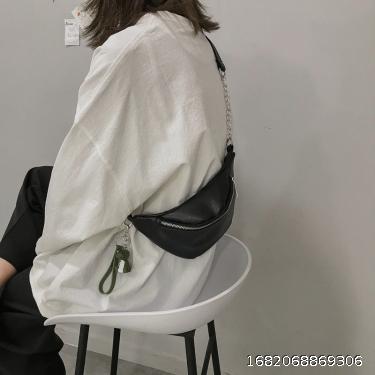 New Fashion Crossbody Versatile Ins Fashion Korean Western Style Chest Bag Waistpack
