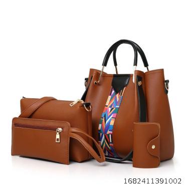 New Fashion Broadband Crossbody Baozi Mother Bag Water Bucket Bag Handbag Large Capacity One Shoulder Big Bag Female