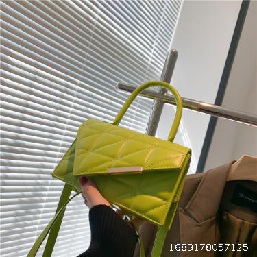 Simple Casual Bag Women's 2023 New Fashion Small Bag Leisure Simple Small Square Bag Foreign Style One Shoulder Crossbody Bag
