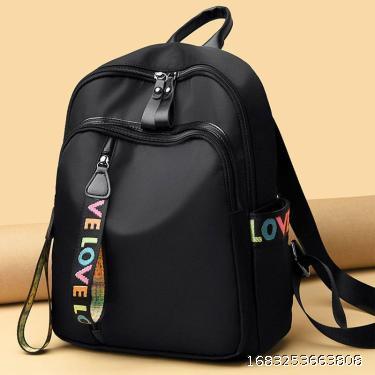 Shoulder Bag Women's New Korean Edition Versatile Fashion Oxford Fabric Backpack Fashion Casual Large Capacity Travel Book Bag