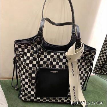 Large capacity high quality trendy Tote bag new summer portable one shoulder mom bag student bag for women