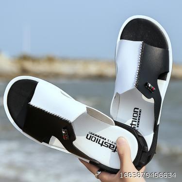 Mandarin Duck Slippers Men's Summer Fashion Outwear New Korean Style Personalized Big Size Beach Sandal Slippers Non slip Slippers