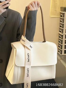 Large capacity bag for women 2023 new niche versatile commuting underarm bag with advanced texture single shoulder crossbody tote bag