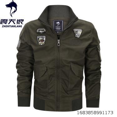 Military uniforms, work jackets, multiple pockets, pure cotton wear-resistant jackets, cotton jackets, large size work jackets