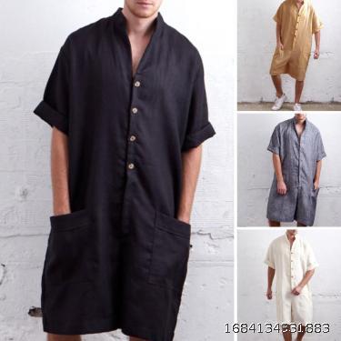 Shorts Jumpsuit Street Retro Casual Shorts Jumpsuit Street Retro Casual