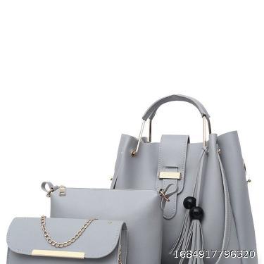 Baobao Women 2021 New Korean Fashion Multi piece Set Women's Bag Handheld One Shoulder Diagonal Straddle Mother Bag Three Piece Bag Women