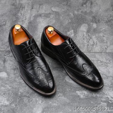 Formal leather shoes, men's business casual leather shoes, UK