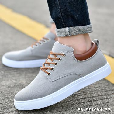 Shoes Men's canvas student movement casual versatile large breathable board shoes