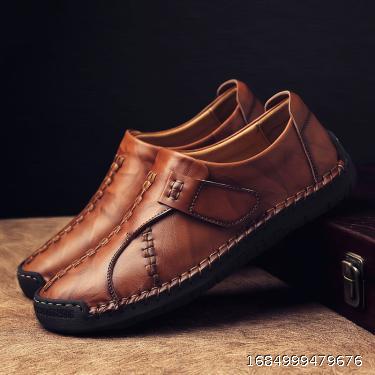 Men's leather shoes Men's casual leather shoes Genuine leather men's casual shoes