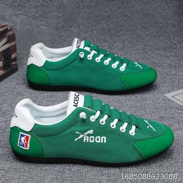 Eschen Summer Men's Shoes 2023 New Bean Shoes Mesh Breathable Men's Shoes Korean Outdoor Shoes Men's