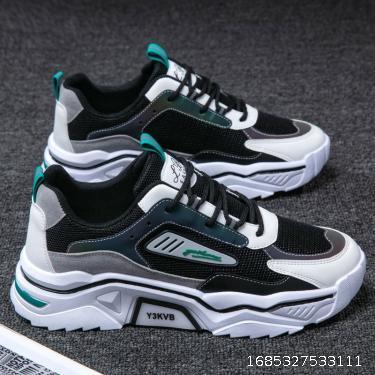 Summer men's shoes, sports, leisure running shoes, breathable