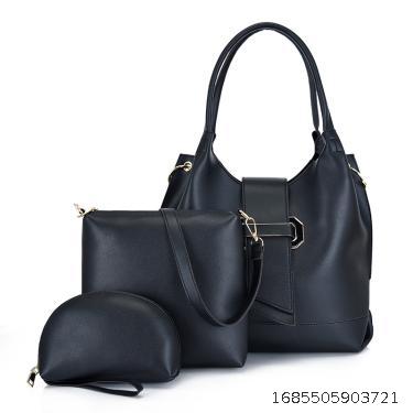 Spring/Summer New Women's Bag Fashion Handbag Single Shoulder Skew Cross Bun Mother Bag Three Piece Set Women's Bag