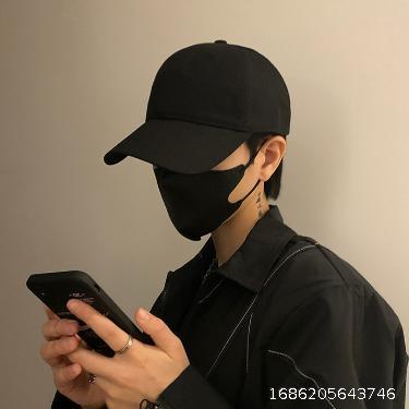 Big head cap men's deep top big wide brim solid color new soft top cap women's Korean version versatile trend Baseball cap