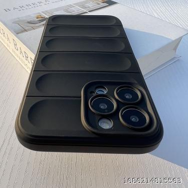 Popular Anti slip Black Fit Apple 13promax Phone Case iPhone 11 13 14 Minimalist 13Pro Case