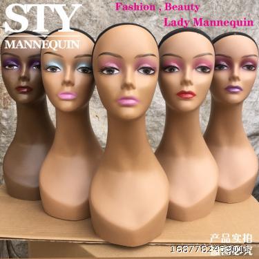STY Head Mold Export Hot Selling Dummy Head Mold Fashion Female Wig Head Mold Model Window Display Model Head Mold