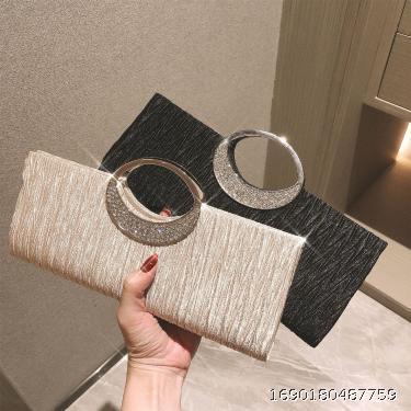 Envelope Handheld Bag Fashion Women's Bag Diamond Inlaid Small Bag Chain Crossbody Bag Evening Bag Banquet Handbag