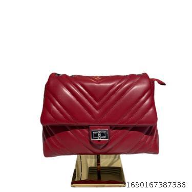 Lingge Chain Small Bag Texture Popular Crossbody New Bag Korean Version Small Square Bag
