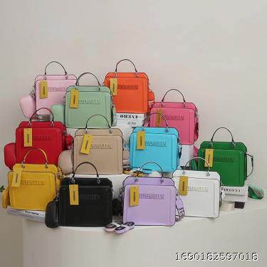 Handbags Handbags Pop Letter Shoulder Bag Solid Crossbody Bag Bags