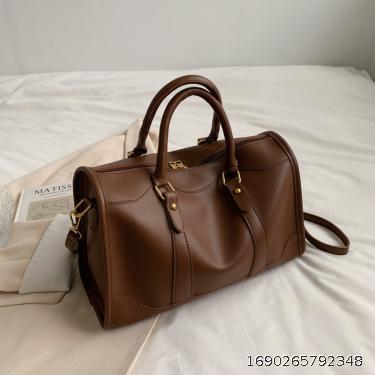 women's bag Fashion pillow bag Solid color design One shoulder underarm bag trend